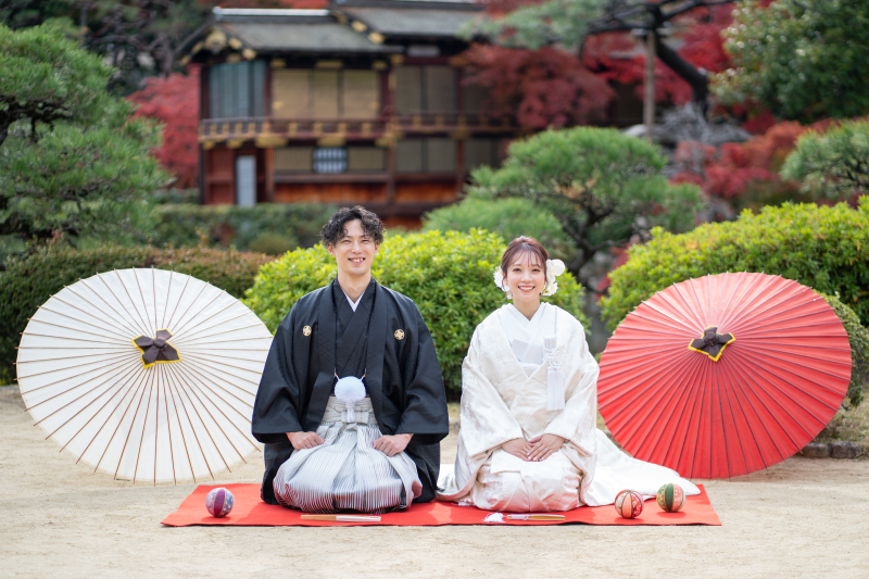 そして、白無垢にチェンジ！