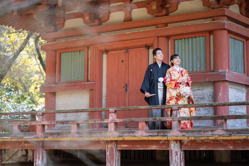 太山寺の三重の塔と！
