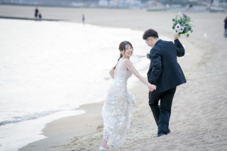 【和装1点・洋装2点ナイト付き】幸せオーラ全開！可愛らしいお二人の撮影をご紹介♡