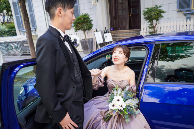 新郎さまのエスコート♡♡♡