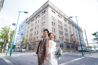 【和装1点・洋装1点ナイト付き】幸せオーラ全開！可愛らしいお二人の撮影をご紹介♡