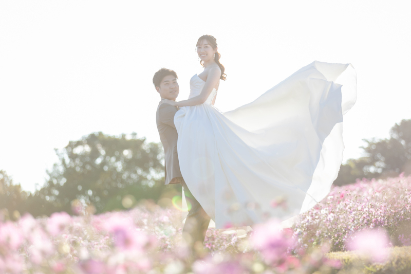 しあわせ抱き上げショット♡