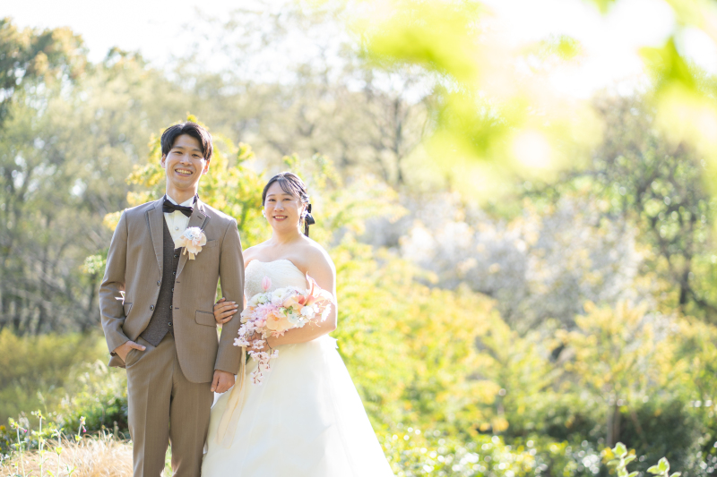 和装1点・洋装2点ナイト付き】幸せオーラ全開！可愛らしいお二人の撮影をご紹介♡