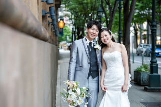 【洋装1点】神戸のオシャレスポットで撮影！素敵なおふたり♡