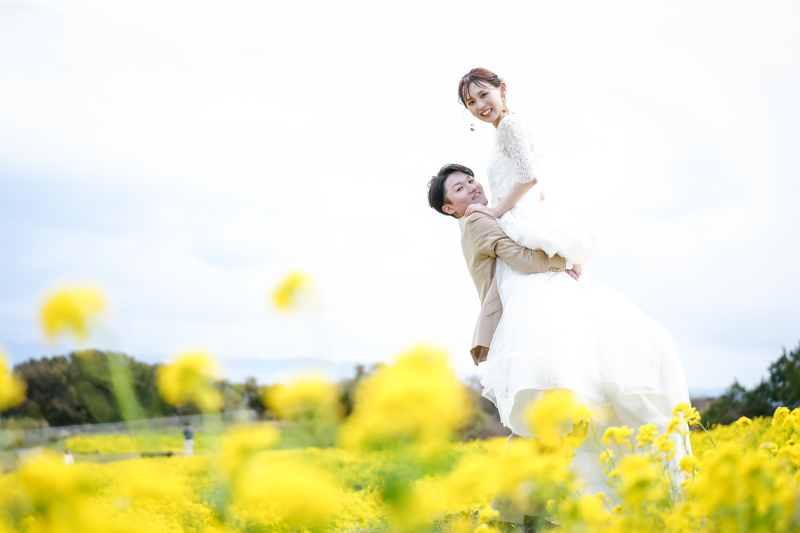 しあわせ抱き上げショット♡