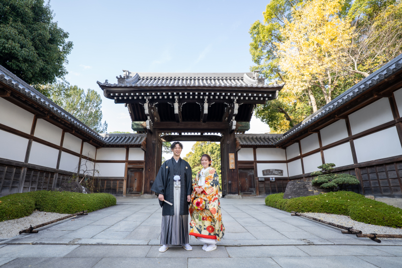 和装はとっても綺麗な日本庭園で♡♡