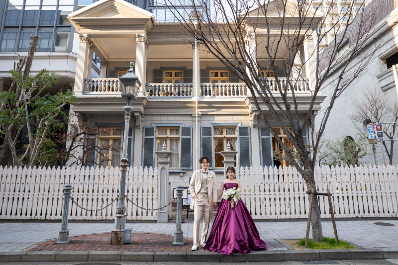 オシャレな建物と共に♡