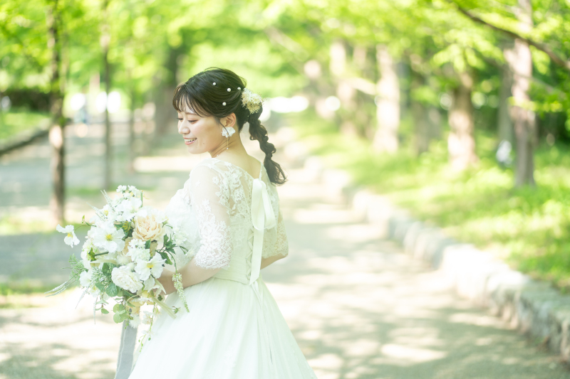 新婦さまソロショット♡