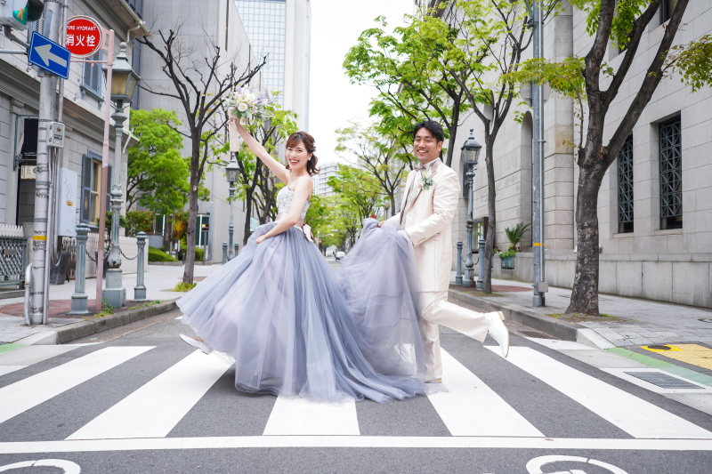 横断歩道でめちゃくちゃ楽しそう！！