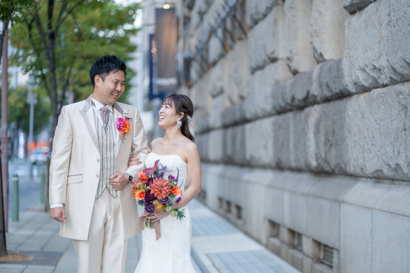 続いて、洋装の撮影へ…