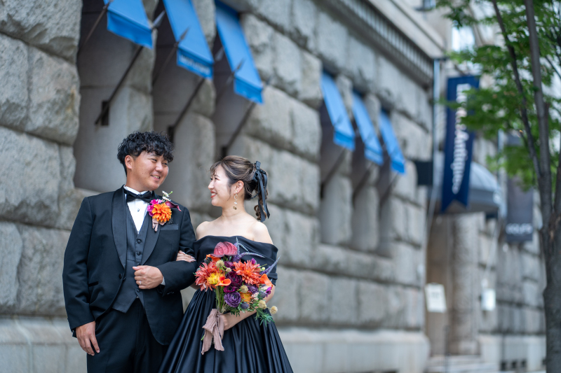 続いて、洋装の撮影へ&hellip;