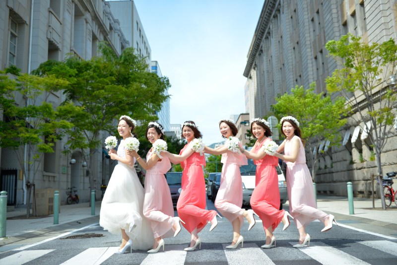 仲良く６人並んで♪