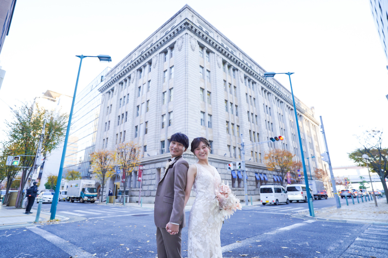 おふたりがやって来たのは旧居留地♡