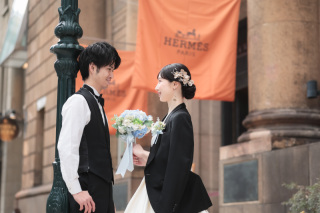 【洋装1点ナイト付き】神戸のオシャレスポットで撮影！素敵なおふたり♡