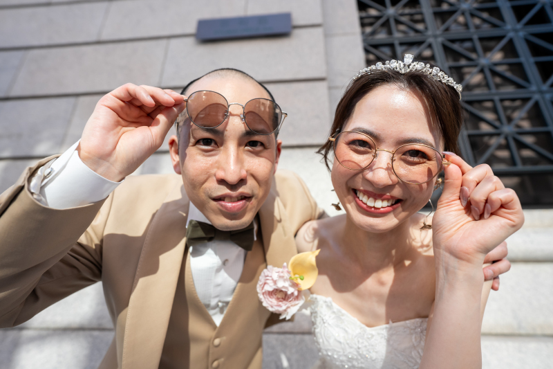 お二人の笑顔が♡