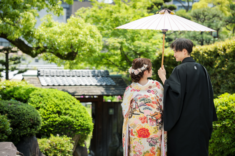 まずは、和装の撮影からスタートです！