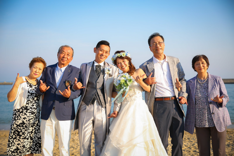 大切な家族と思い出の1枚を残せます♡