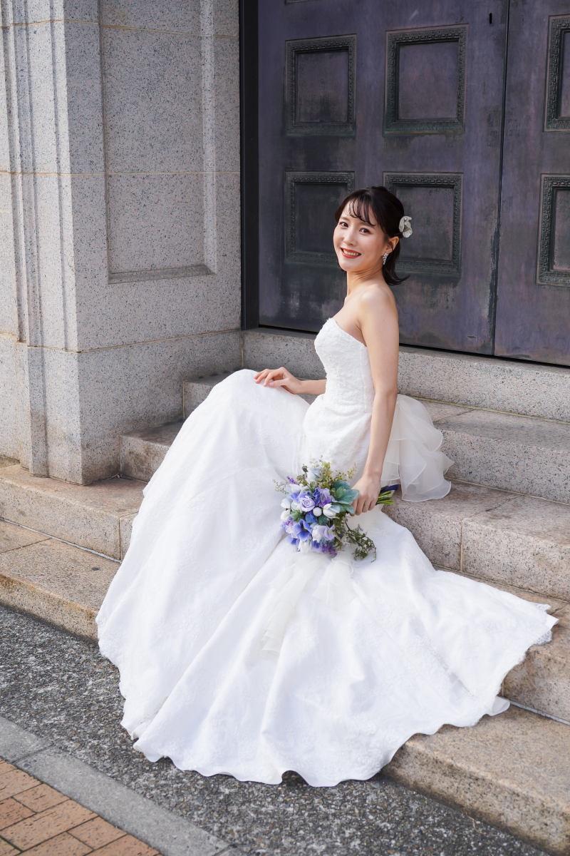 フォトスタジオ　ブライズメイド_衣装の試着ができる