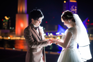 ショートベール（無料レンタル）