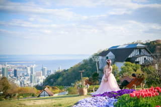 洋装ロケ地代　【神戸引ハーブ園　】　１５０００円　