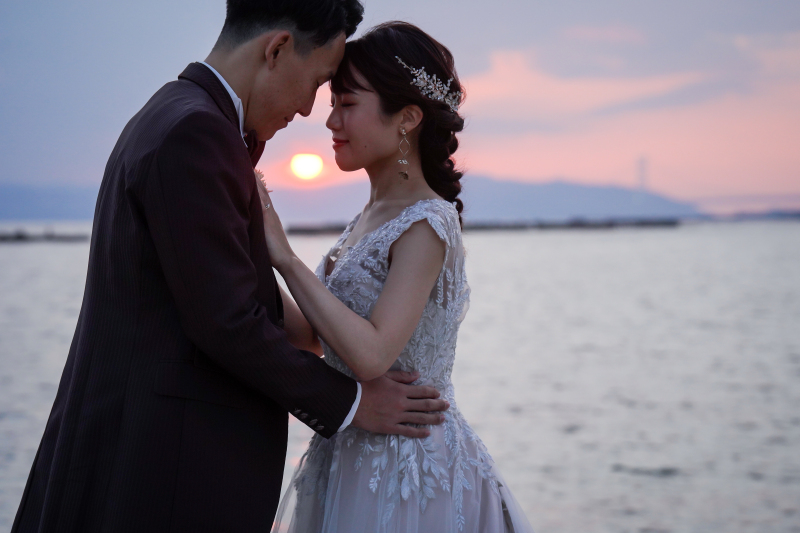 フォトスタジオ　ブライズメイド_海で撮影できる