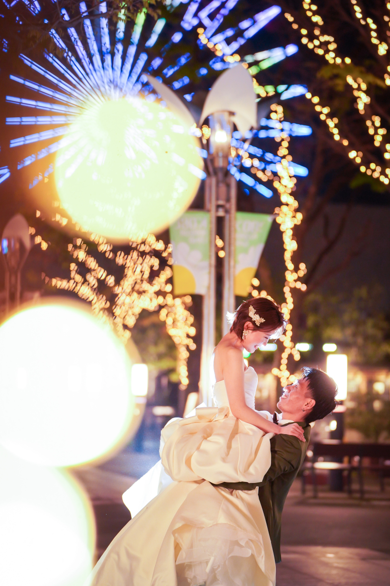 ナイト撮影はロマンチックに♡