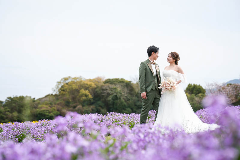 淡路島・花さじき【洋装1点★撮影場所2か所★】神戸を2箇所巡る!「淡路島・花さじき」と「神戸ナイトフォト」