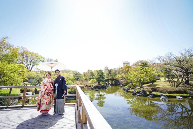 １５万円税別【和装1点★撮影場所１カ所★】本格的な日本庭園でロケーションフォト！