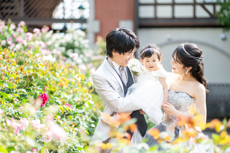 １８万円税別【和洋２点★撮影場所２カ所衣装&土日UP料金なし】和装と洋装♡ご家族やお子様も一緒に♡