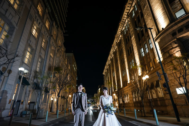 16万円税別【洋装1点★撮影場所2か所★】神戸を2箇所巡る「居留地イルミネーション」と「ハーバーナイト」☆衣装のアップ料金なし☆