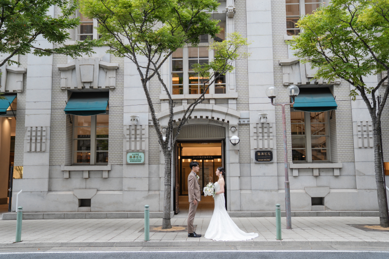 １８万円税別【和洋２点★撮影場所２カ所★】和装と洋装♡神戸のお洒落スポット２箇所巡るプラン♡衣装のアップ料金なし☆