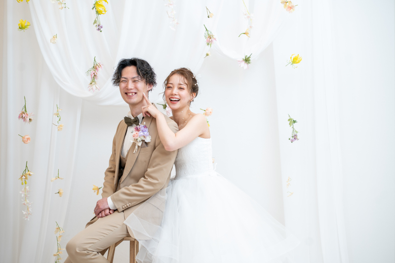 NEW★平日限定★洋装1点スタジオ撮影プラン登場！！屋内&衣装アップ料金なし！128,000円&rarr;100,000円！