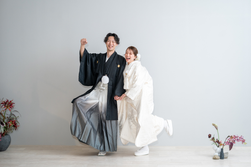 NEW★平日限定★和装スタジオ+洋装ロケ撮影プラン登場！！180,000円&rarr;170,000円！