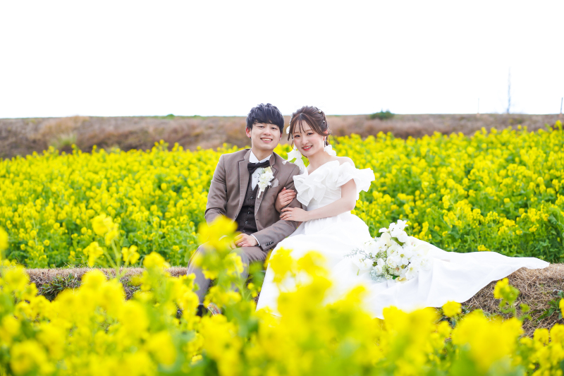 淡路島・花さじき【洋装1点★撮影場所2か所★】神戸を2箇所巡る!「淡路島・花さじき」と「神戸ナイトフォト」