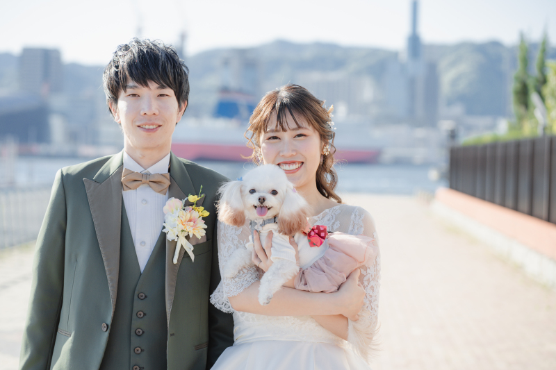 １４万円税別【ペットと一緒に♡洋装1点★撮影場所１カ所★】ペットと一緒に素敵な思い出を♡
