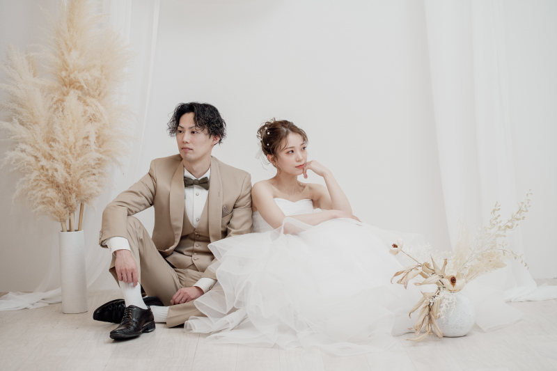 NEW★平日限定★洋装1点スタジオ撮影プラン登場！！屋内&衣装アップ料金なし！128,000円&rarr;100,000円！