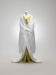 白無垢×しぼり（黄緑）