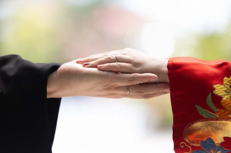 指輪ショット♪