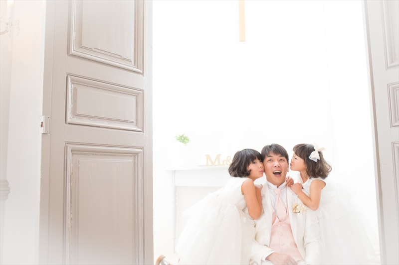 家族の絆を感じる、バウリニューアル婚