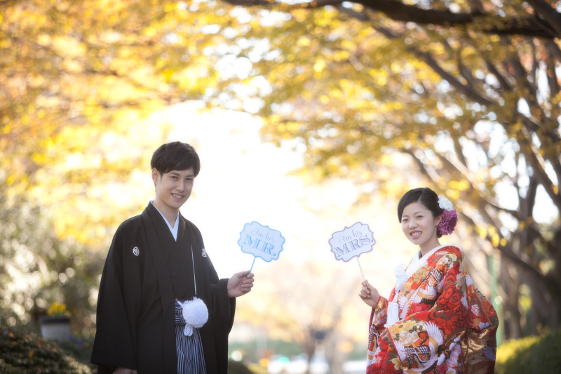 紅葉もキレイだけど、銀杏の黄色も素敵です！