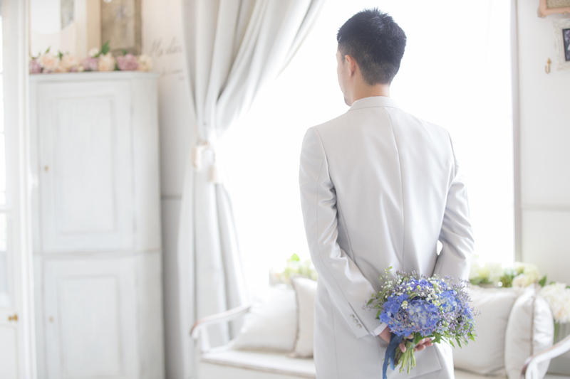 新郎様から新婦様へ。