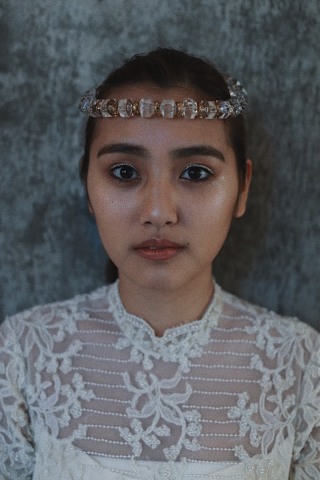 アンティークなヘアアクセサリー