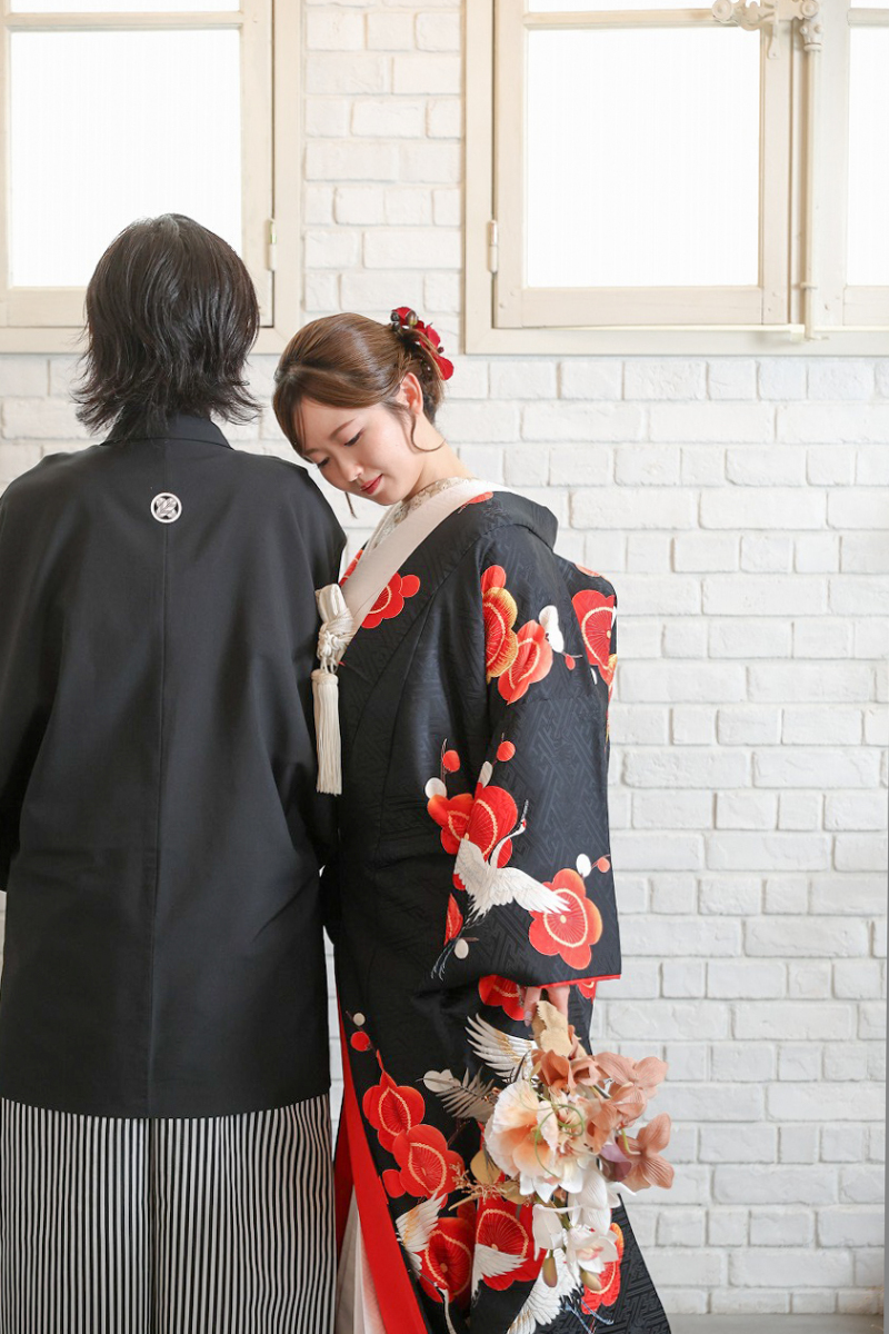 シックな色打掛