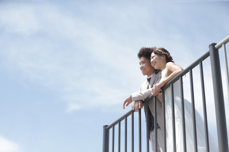 ロケーションフォトウェディングが人気♪