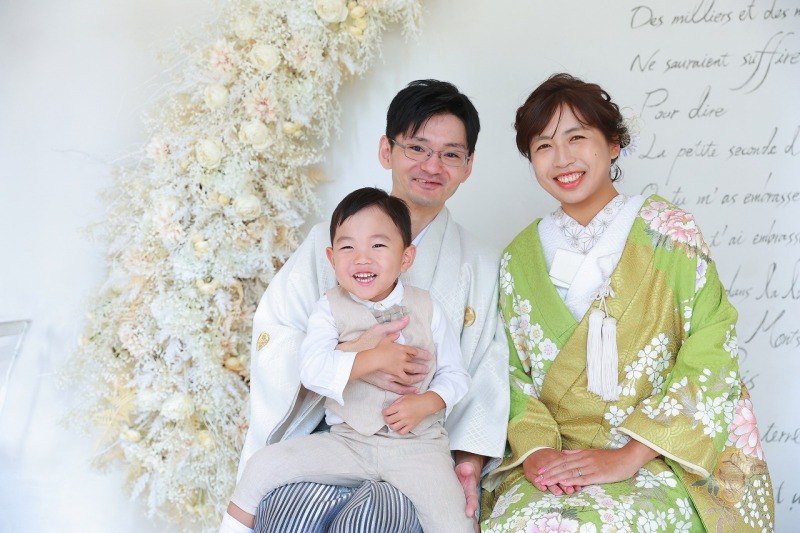 家族との幸せな瞬間を♪