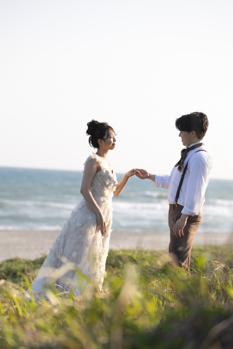 洋装2着をスタジオと中田島砂丘で！！！