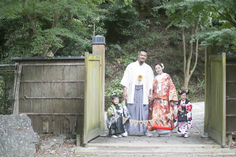 浜松城でファミリーウエディング♪