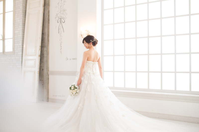 プリンセスラインの可愛いドレス♡