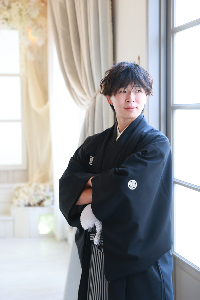 新郎様ソロ写真!