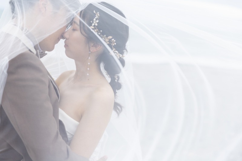 ベールで1カット